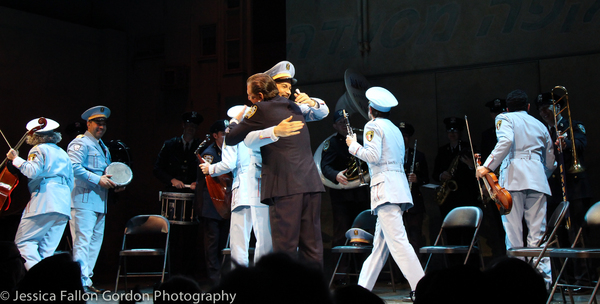 Photo Coverage: The NYPD Band Visits THE BAND'S VISIT Image