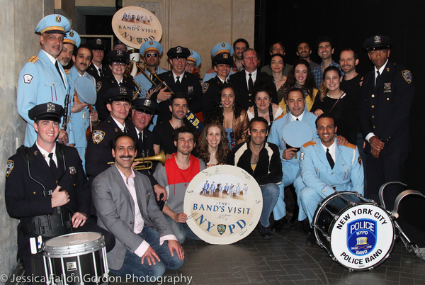 Photo Coverage: The NYPD Band Visits THE BAND'S VISIT Image