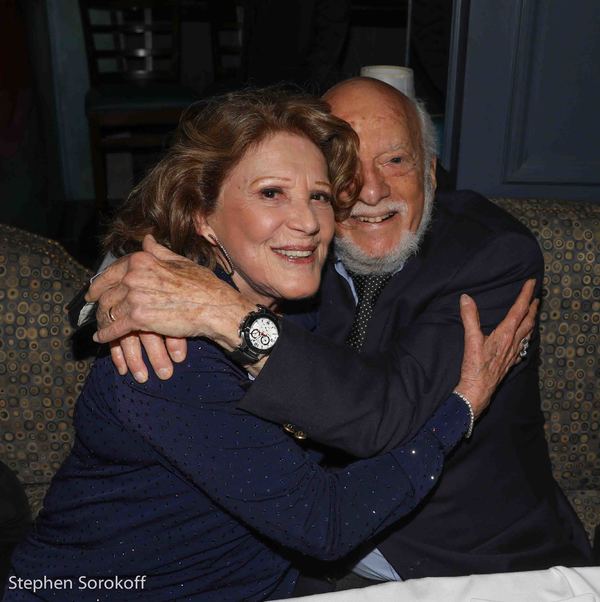 Photo Coverage: Hal Prince Visits Linda Lavin at Cafe Carlyle Image