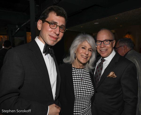 Photo Coverage: Hal Prince Visits Linda Lavin at Cafe Carlyle Image