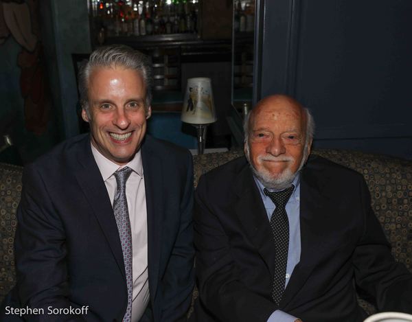 Photo Coverage: Hal Prince Visits Linda Lavin at Cafe Carlyle Image
