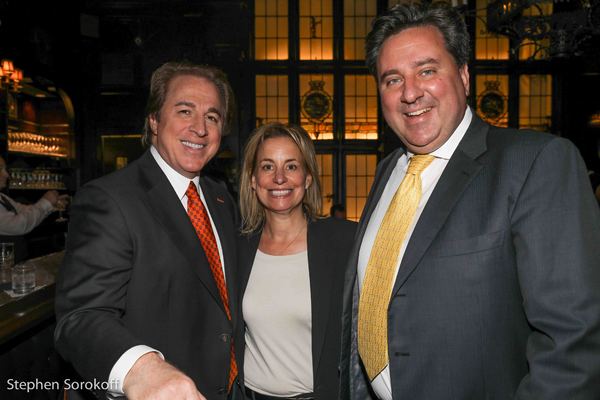 Ralph Compagnone, Toni Haber, Carlo Mantica, CEO Le Cirque International Photo