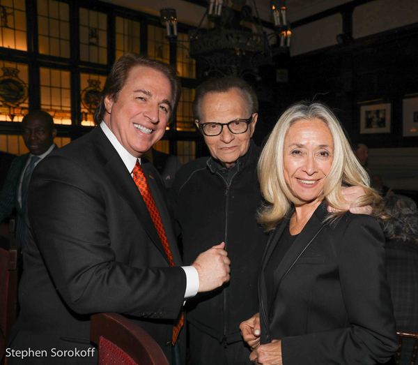 Photo Coverage: Dean Larry King at His Table as The Friars Club Salutes Le Cirque Image