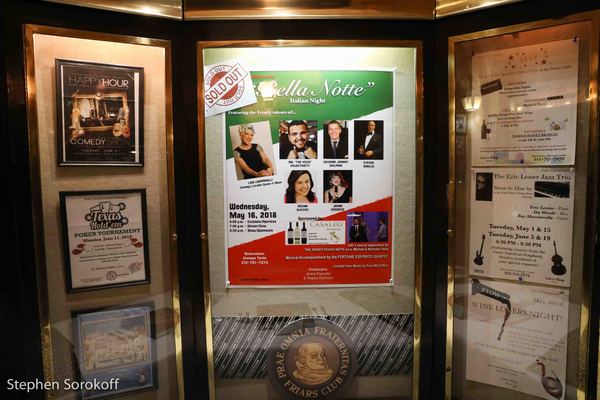 Photo Coverage: Dean Larry King at His Table as The Friars Club Salutes Le Cirque Image