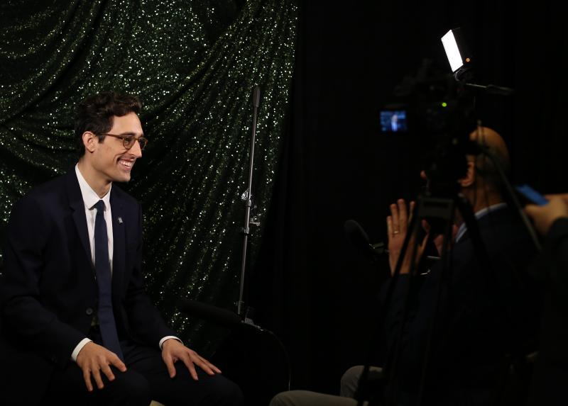 WATCH NOW! Zooming in on the Tony Nominees: Justin Peck Image