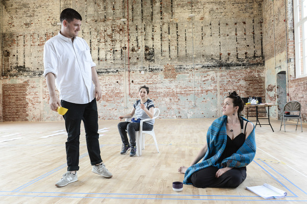 Photo Flash: In Rehearsal with EUROPE AFTER THE RAIN at Mercury Theatre Colchester 