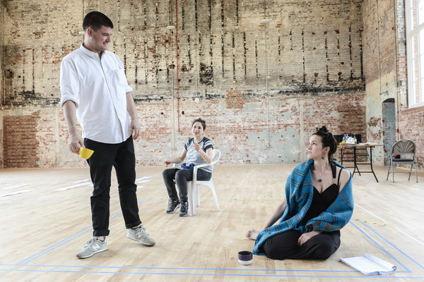 Photo Flash: In Rehearsal with EUROPE AFTER THE RAIN at Mercury Theatre Colchester Image