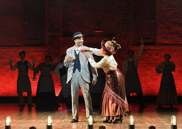 Jared Joseph and Danyel Fulton in Asolo Rep's production of RAGTIME. Photo by Cliff R Photo