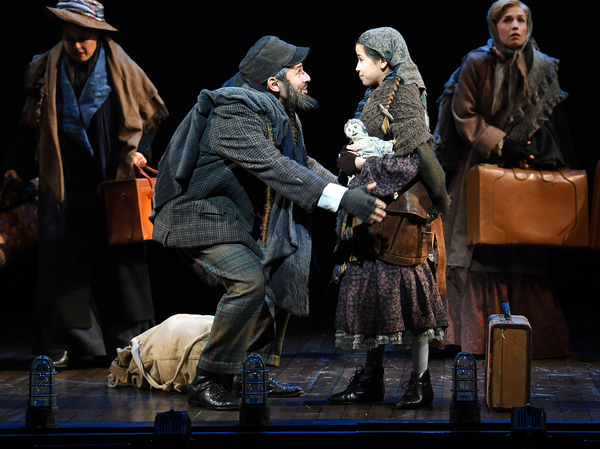 Sasha Andreev and Gigi Spagnolo in Asolo Rep's production of RAGTIME. Photo by Cliff  Photo