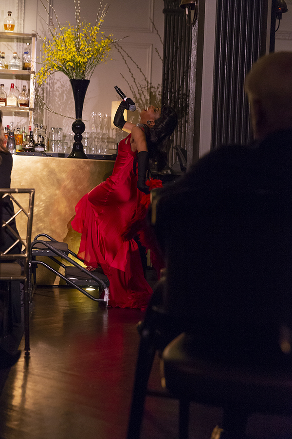 Photo Flash: N'Kenge Takes on the Hotel Pierre Image