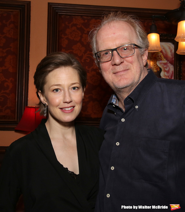 Carrie Coon and Tracy Letts Photo