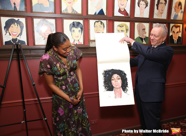 Photo Coverage: Condola Rashad Receives Her Portrait at Sardi's Image