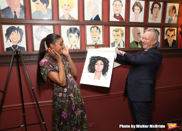 Photo Coverage: Condola Rashad Receives Her Portrait at Sardi's Image