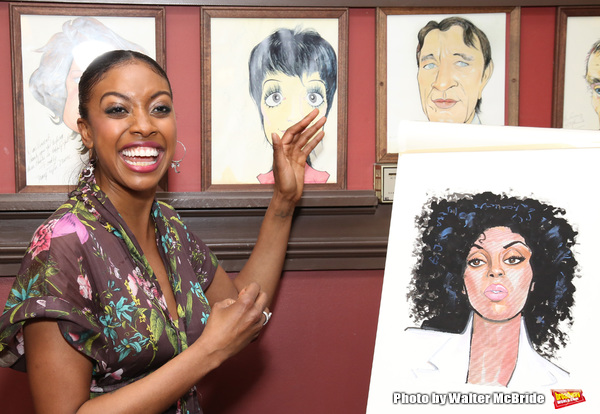 Photo Coverage: Condola Rashad Receives Her Portrait at Sardi's Image