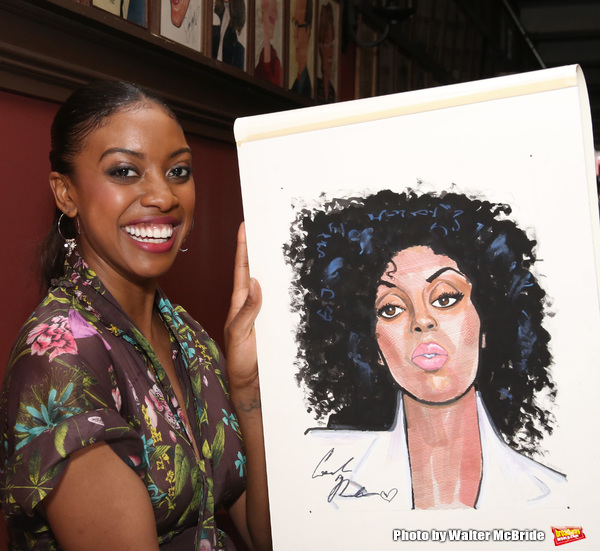 Photo Coverage: Condola Rashad Receives Her Portrait at Sardi's Image