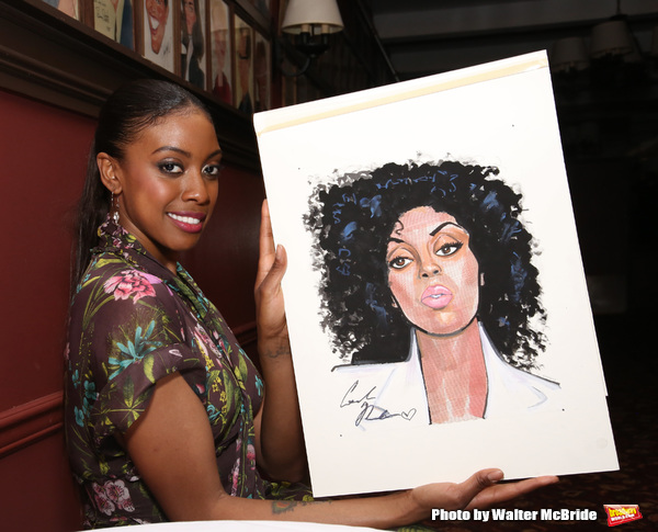 Photo Coverage: Condola Rashad Receives Her Portrait at Sardi's Image