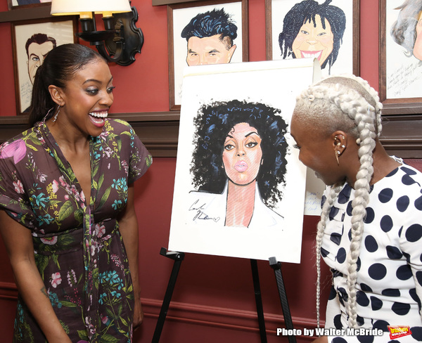Photo Coverage: Condola Rashad Receives Her Portrait at Sardi's Image