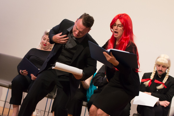 Photo Coverage: Inside Evolution Theatre Company's Staged Reading THE LADY IN QUESTION Image
