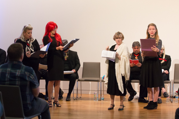 Photo Coverage: Inside Evolution Theatre Company's Staged Reading THE LADY IN QUESTION Image