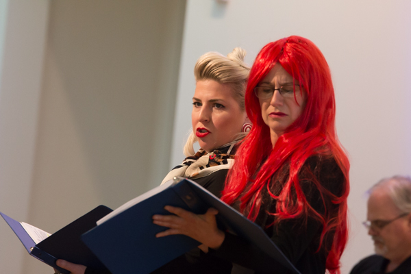 Photo Coverage: Inside Evolution Theatre Company's Staged Reading THE LADY IN QUESTION Image