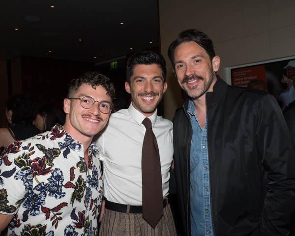 Jesse Vargas, Steve Mazurek, and Steve Kazee at 