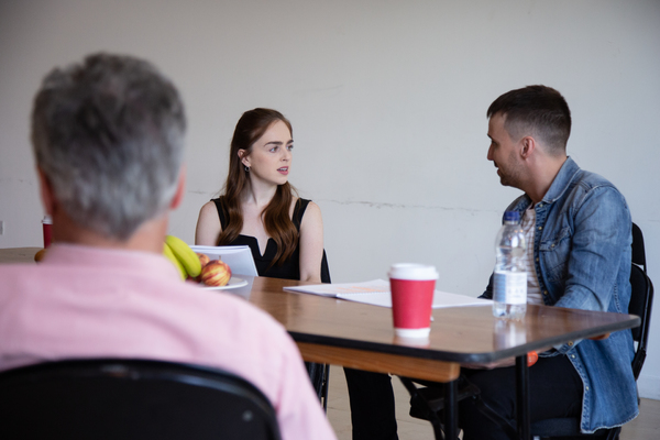 Photo Flash: Inside Rehearsal for BEIRUT at Park Theatre Image