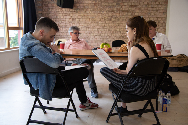 Photo Flash: Inside Rehearsal for BEIRUT at Park Theatre Image