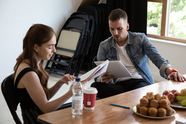 Photo Flash: Inside Rehearsal for BEIRUT at Park Theatre Image