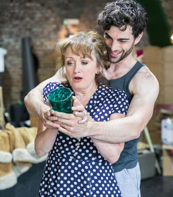 Photo Flash: In Rehearsal with Caroline O'Connor and the Cast of THE RINK Image