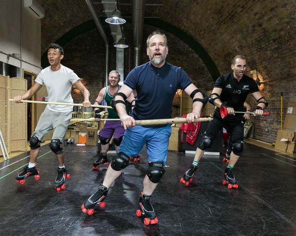 Photo Flash: In Rehearsal with Caroline O'Connor and the Cast of THE RINK Image