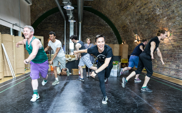 Photo Flash: In Rehearsal with Caroline O'Connor and the Cast of THE RINK Image