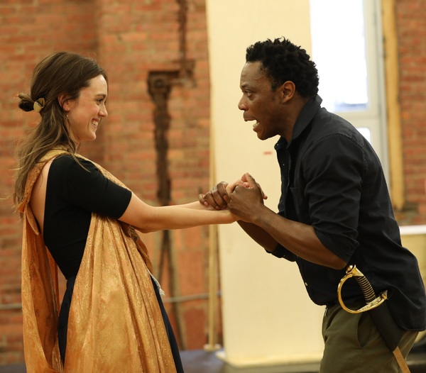 Photo Flash: In Rehearsal with The Public Theater's OTHELLO Image