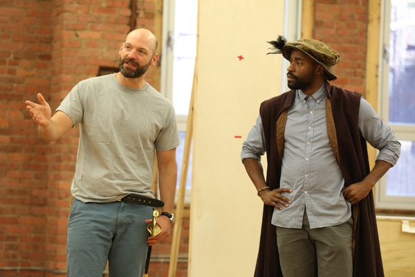Photo Flash: In Rehearsal with The Public Theater's OTHELLO Image