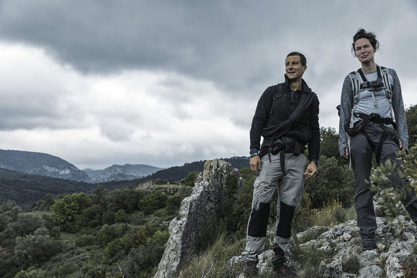 Photo Flash: GAME OF THRONES Star Lena Headey Joins Bear Grylls For RUNNING WILD Image