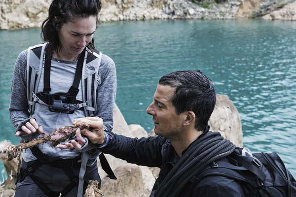 Photo Flash: GAME OF THRONES Star Lena Headey Joins Bear Grylls For RUNNING WILD Image