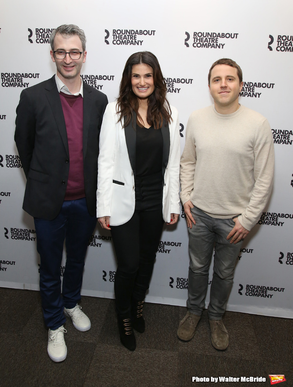 Photo Coverage: Idina Menzel and the Company SKINTIGHT Meet the Press! Image