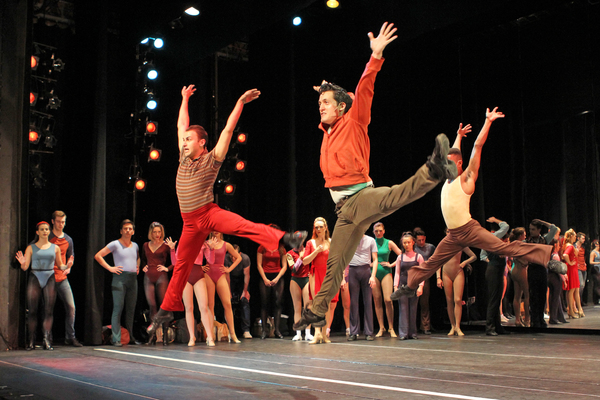 Craig First, Eddie Gutierrez, Michael Canada and Company. Opening Number.  
 Photo