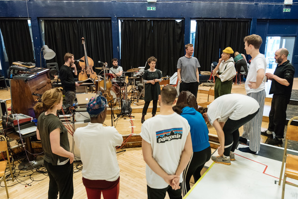 Photo Flash: In Rehearsal with the Old Vic's A MONSTER CALLS 
