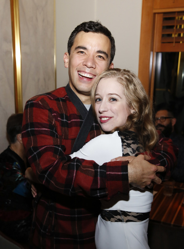 Conrad Ricamora and Alyse Alan Louis Photo