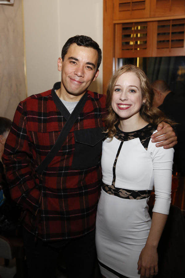 Conrad Ricamora and Alyse Alan Louis Photo