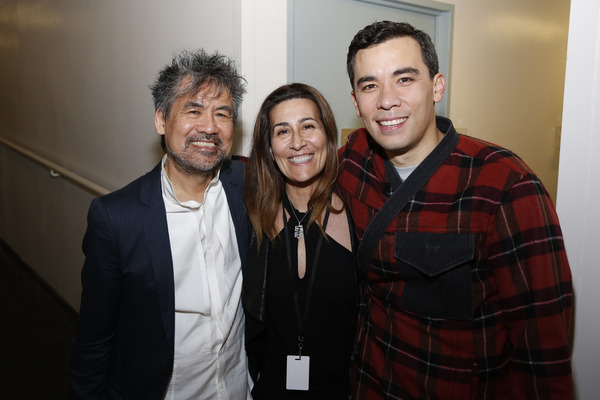 Henry Hwang, Jeanine Tesori and Conrad Ricamora Photo