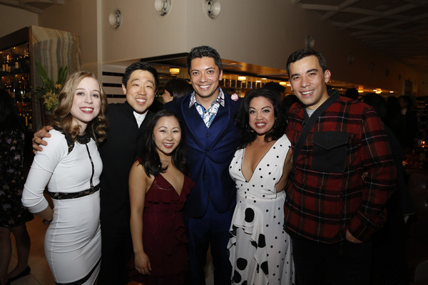 From left, cast members Alyse Alan Louis, Raymond J. Lee, Kendyl Ito, Jon Hoche, Mari Photo