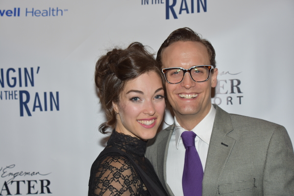 Photo Coverage: The Cast of SINGIN' IN THE RAIN Celebrates Opening Night 
