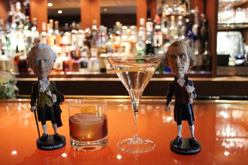 The Jefferson Hotel in DC Celebrates HAMILTON Tour with their Feud of the Founding Fathers Specials  Image