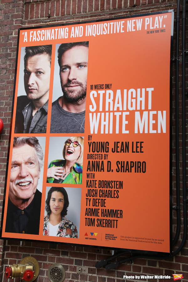 Up on the Marquee: STRAIGHT WHITE MEN Image
