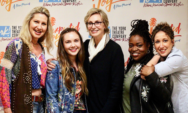 Photo Flash: Jane Lynch Visits Cast Of UNEXPECTED JOY Image