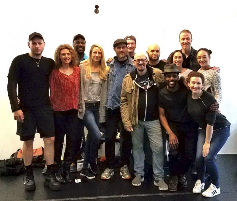 Writer Erik Jensen Visits the Cast of The Secret Theatre's EXONERATED Image