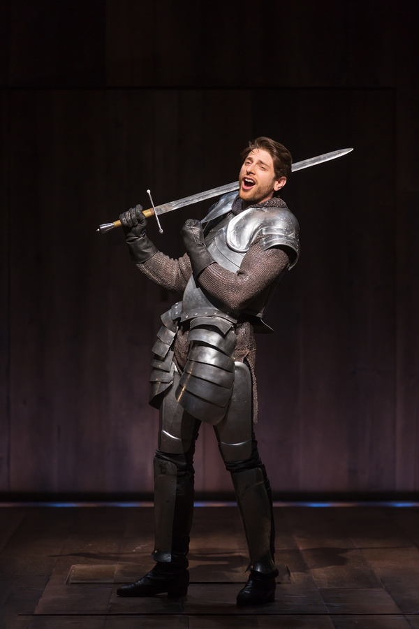 Nick Fitzer as Lancelot du Lac in Lerner & Loeweâ€™s Camelot Photo
