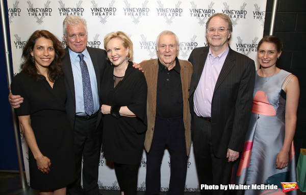 Sarah Stern, David Thompson, Susan Stroman, John Kander, Douglas Aibel and Suzanne Ap Photo