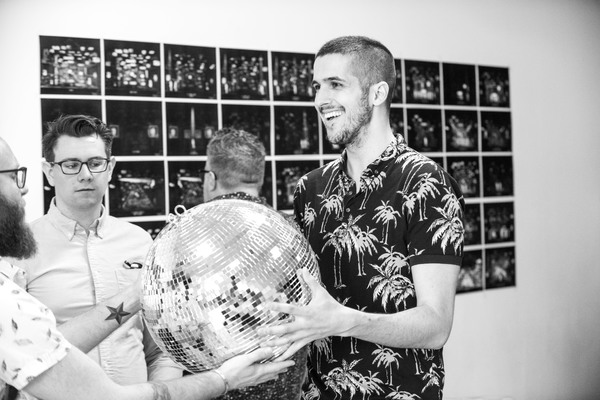 Photo Flash: In Rehearsal with Atlantic's THIS AIN'T NO DISCO Image